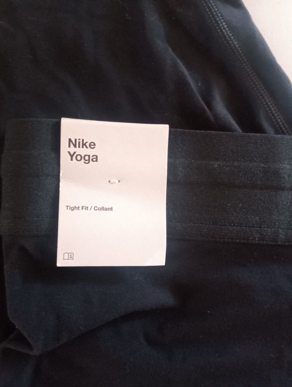Nike Yoga Dri-Fit Mens Black Tight Training Shorts Size XXL NWT - Picture 6 of 6